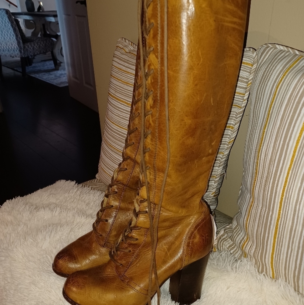 Tall Boots Frye 100%Leather